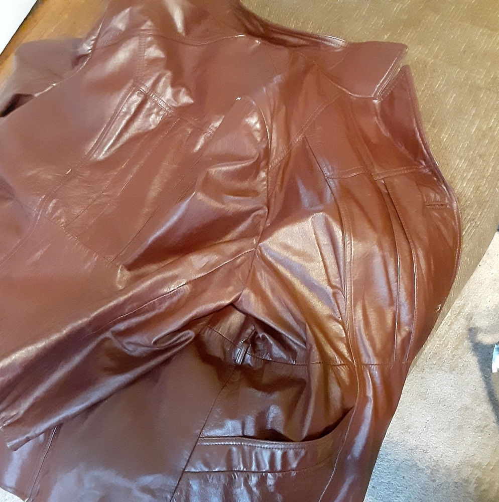 Vintage leather jacket